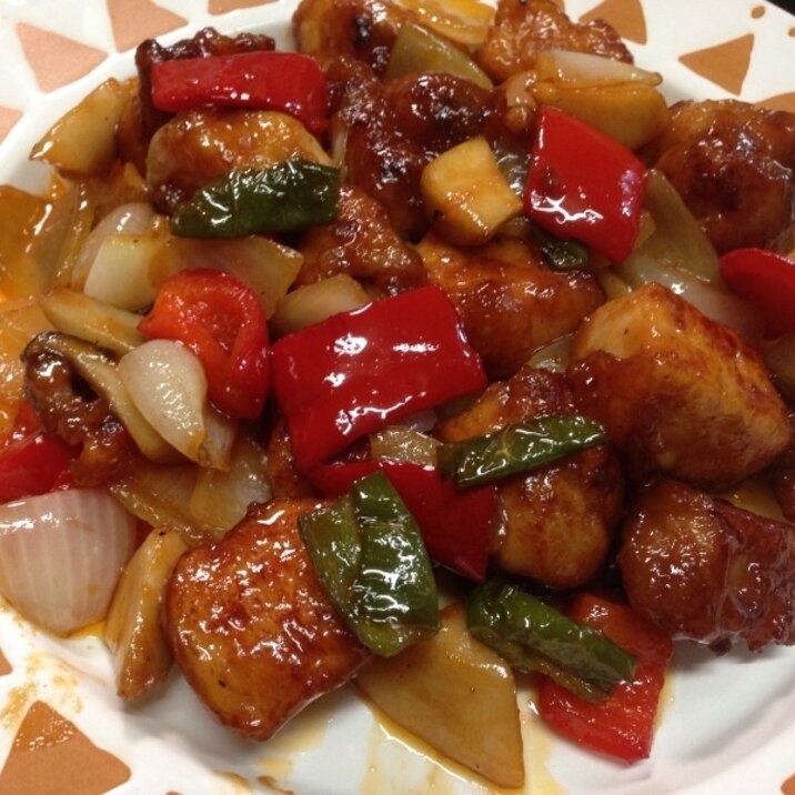 シェフ直伝 簡単 黒酢酢鶏 チキンでつくる酢豚 レシピ 作り方 By Tomchan10y 楽天レシピ